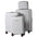 SONADA Unbreakable Luggage Set of 4 - white