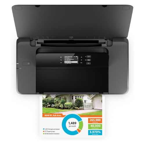 HP OfficeJet 202 compact mobile printer for travel and business