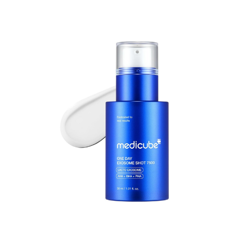 medicube Zero Exosome Shot 7,500 PPM Spicule Facial Serum 30ml | Exosome + AHA BHA PHA | Pore & Skin Texture Care