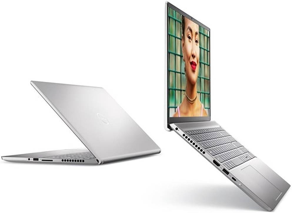 Dell Inspiron 7510 15.6'' FHD Laptop, 11th Gen Intel Core i7-11800H 2.30Ghz, 16GB DDR4 RAM, 1TB SSD, 4GB RTX 3050 Ti, Fingerprint, Windows 11 Home, Eng-Arab Keyboard, Silver | 7510-INS-0107-SLV