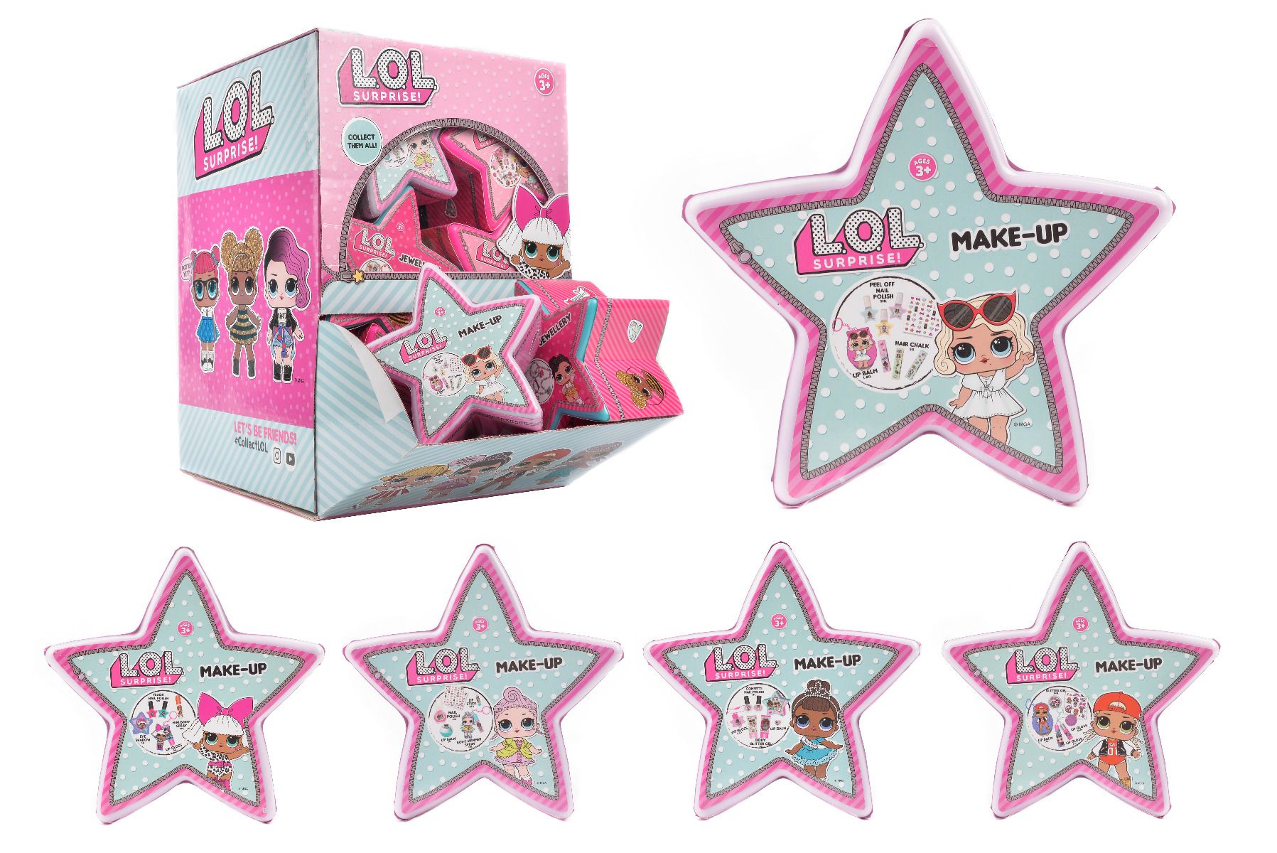 L.O.L. Surprise -  Large Make Up Star Case