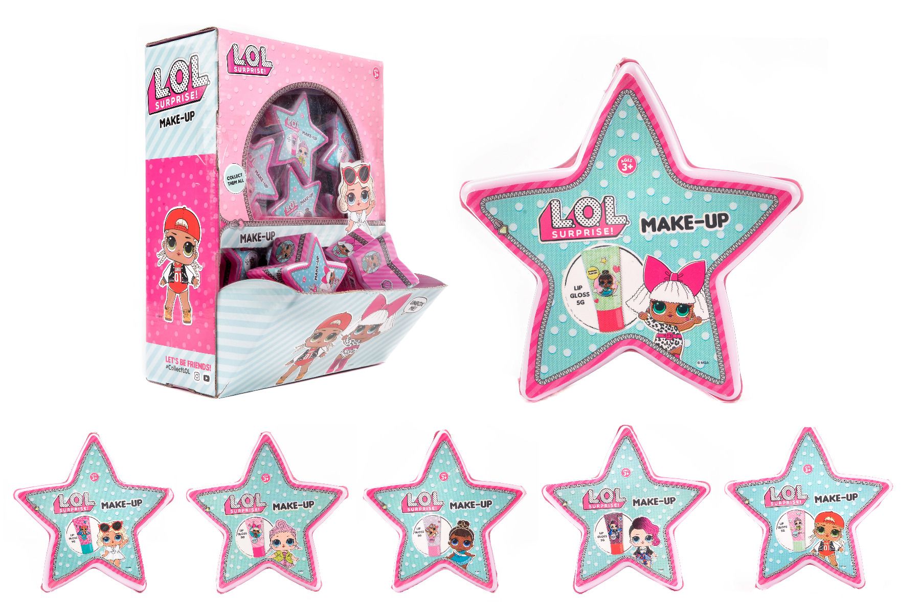 L.O.L. Surprise -  Small Make Up Star Case