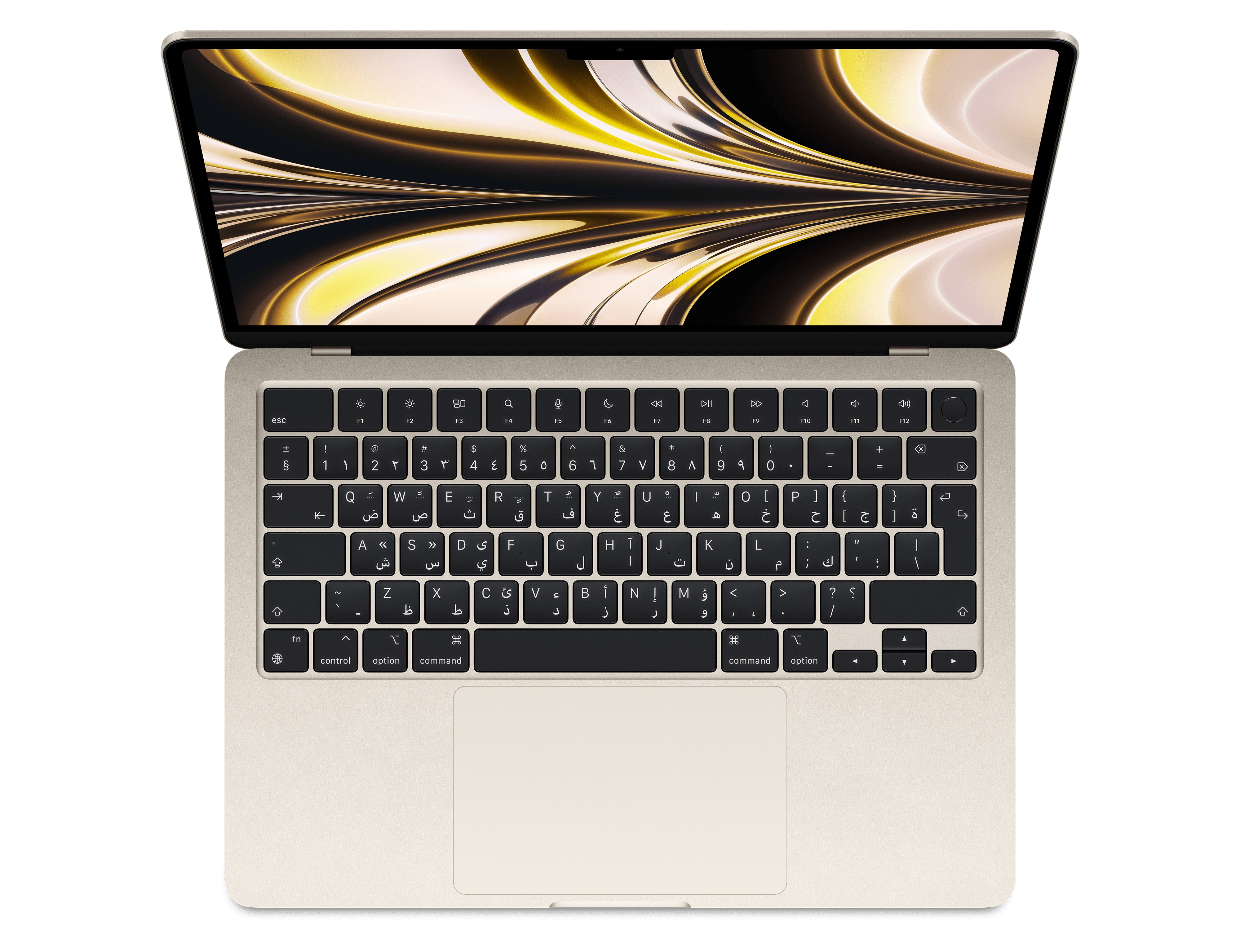Apple MacBook Air 13-inch M2 chip with 8‑core CPU, 8‑core GPU, 16‑core Neural Engine - Starlight