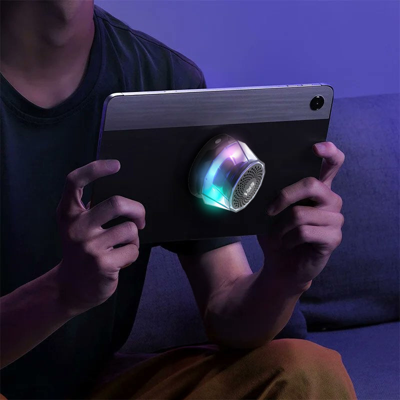 Taktik Mini Magnetic Bluetooth SpeakerAudio & VideoExperience powerful and elegant sound with the Taktik Mini Magnetic Bluetooth Speaker. With 3W power and three lighting modes, sync your music rhythm for an immersive experience. Its strong magnetic ring