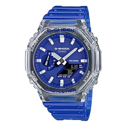 Casio G-Shock GA-2100HC-2ADR Analog/Digital Men's Watch – Carbon Core Guard, Sleek Blue Design | LetsTango UAEJewelleryDiscover the Casio G-Shock GA-2100HC-2ADR – a stylish and rugged timepiece designed for modern lifestyles. Now available at LetsTango UA