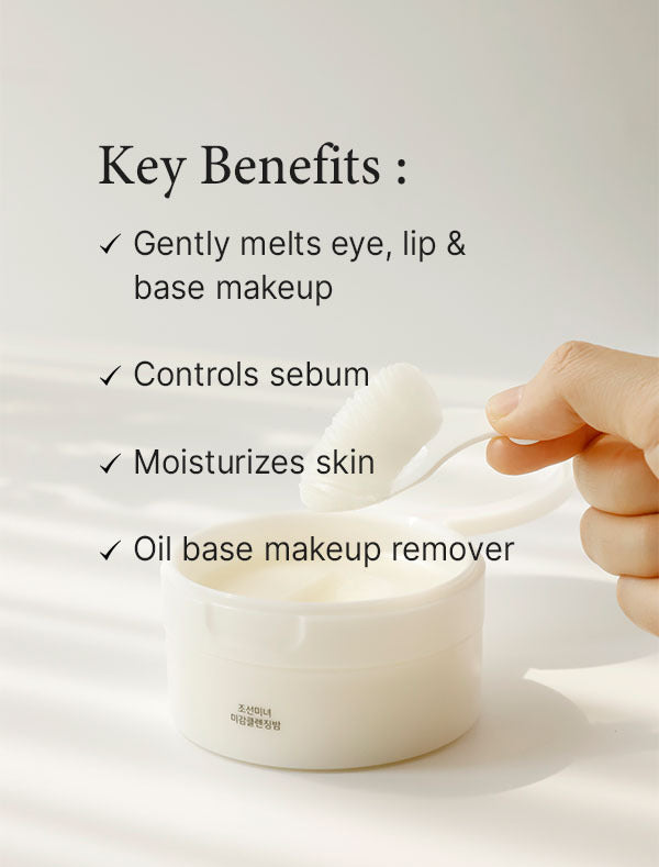 Beauty of Joseon Radiance Cleansing Balm Makeup Remover. Korean Skincare for Men and Women 100ml, 3.38 fl.ozPersonal CareBeauty of Joseon Radiance Cleansing Balm (100ml) is a sherbet-textured cleansing balm that melts away makeup, sunscreen, and excess se