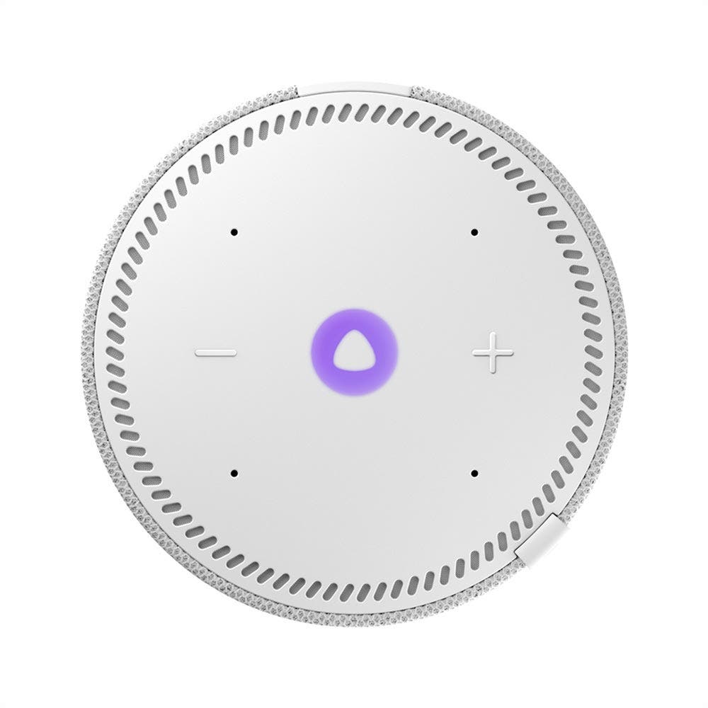 Yasmina AI Enabled Smart Bluetooth Speaker MiniAudio & VideoTailored for small rooms and private spaces, Yasmina in a convenient smart speaker that boasts a compact design. 10 Watts Power Wi-Fi 1 Speaker 4 Microphones Answers a lot of your questions:"Yasm