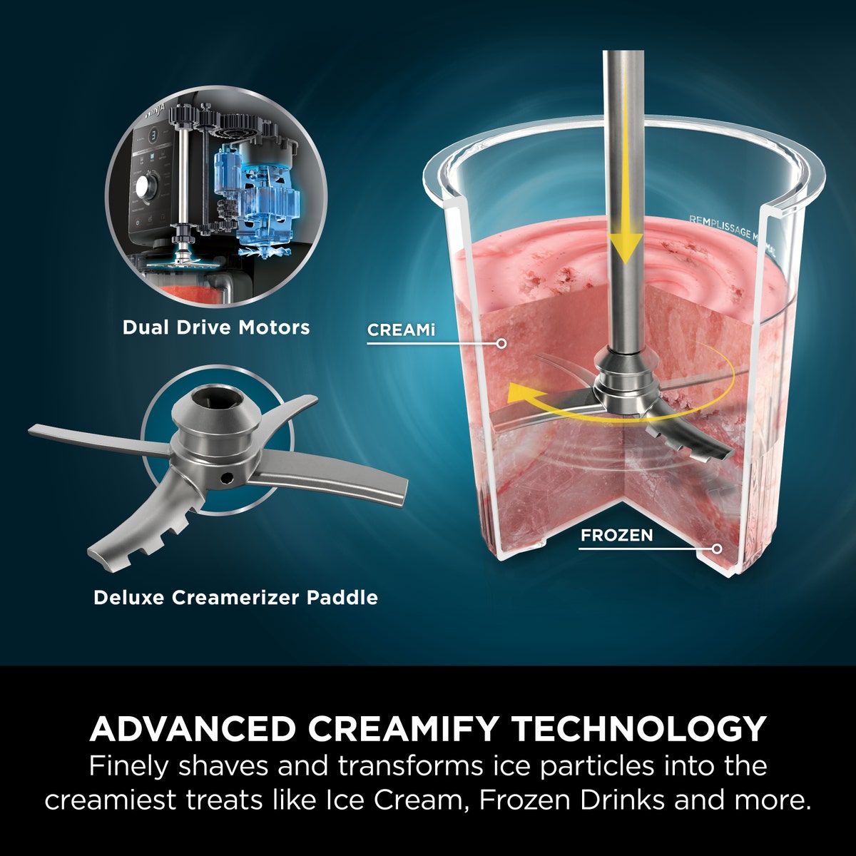 Ninja Creami Deluxe 10-In-1 Ice Cream & Frozen Treat Maker
