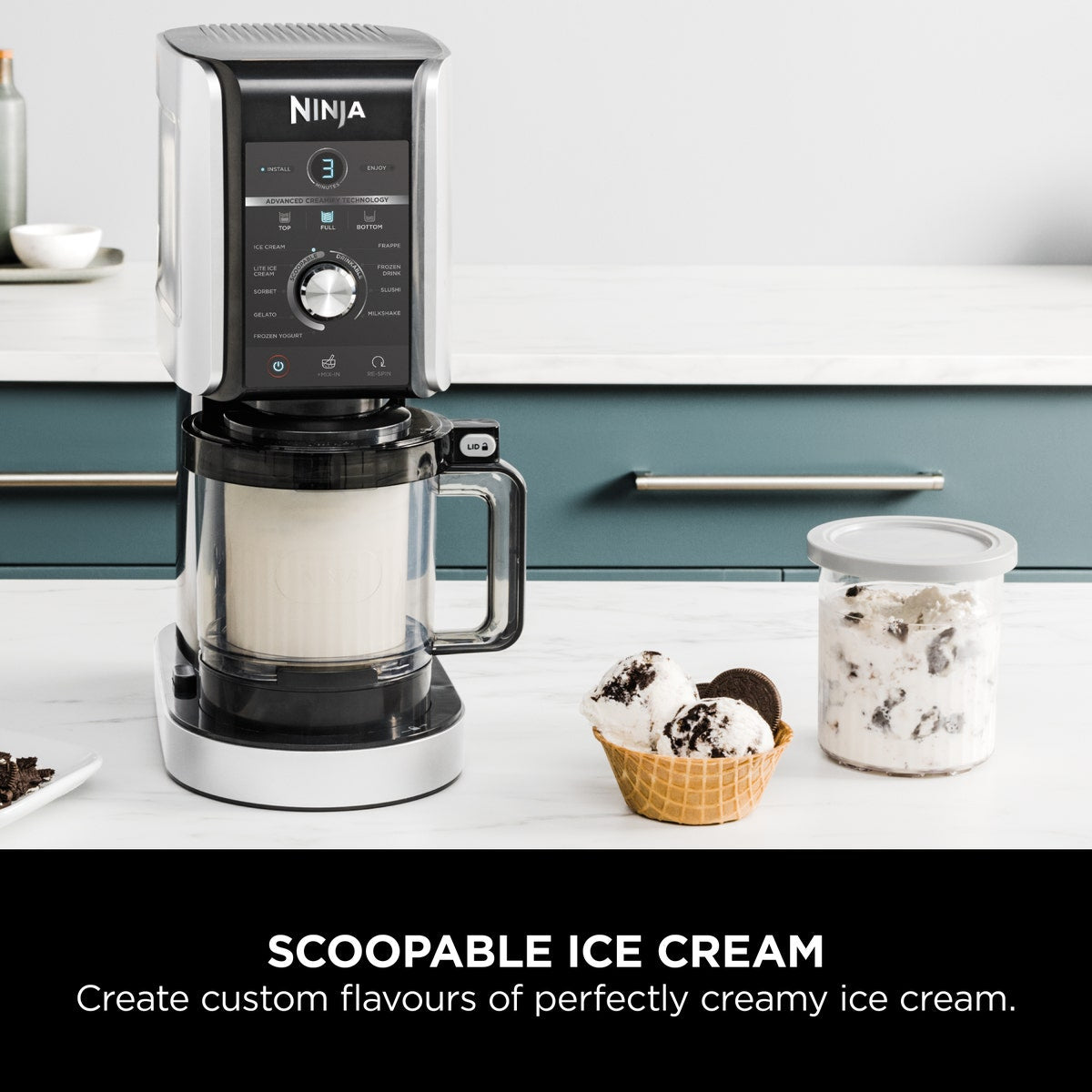 Ninja Creami Deluxe 10-In-1 Ice Cream & Frozen Treat Maker