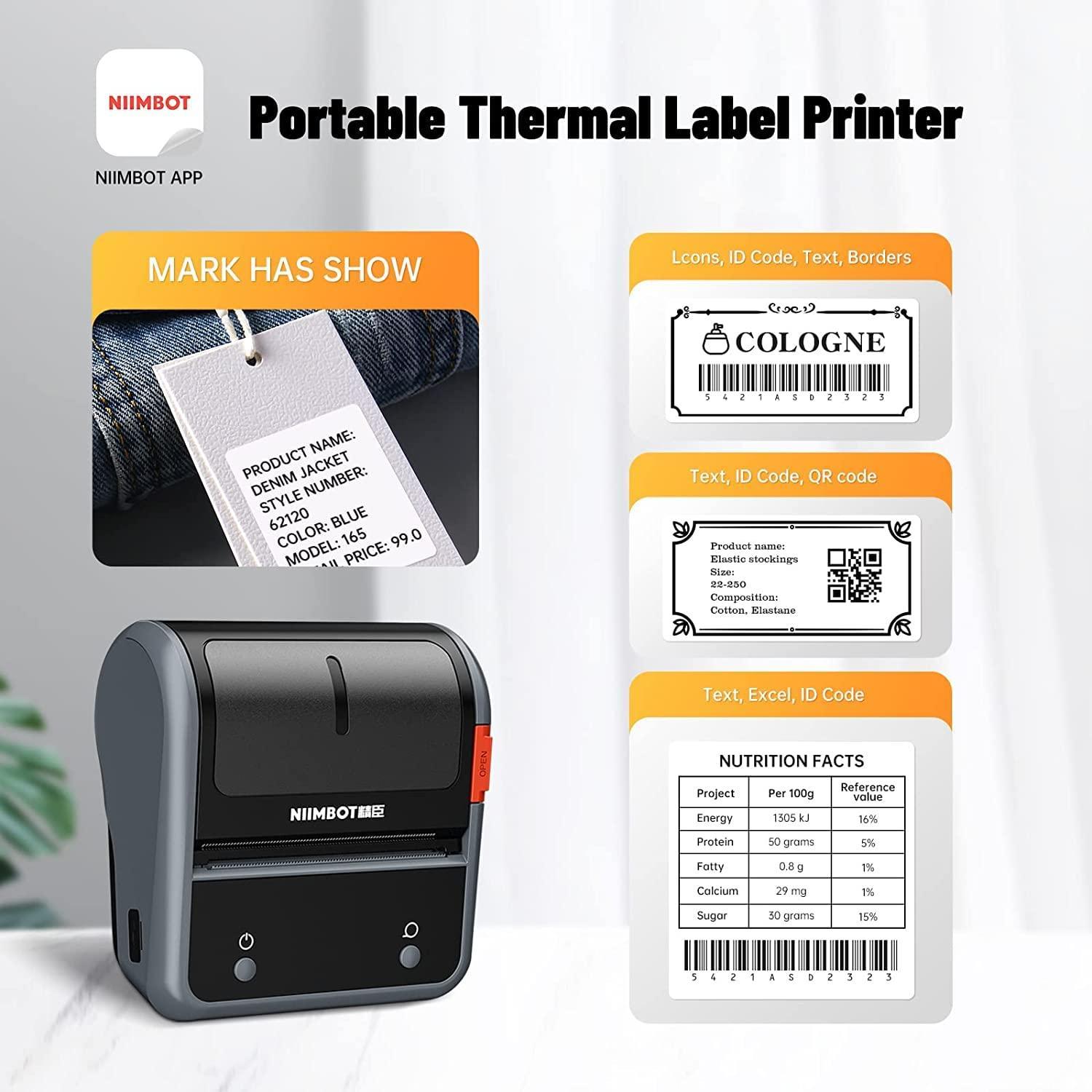 NIIMBOT B3S 3 Inch Label Printer with Tape - Streamline Your Labeling and Receipt PrintingPrinters & Accessories🖨️ Wide 3-Inch Format – Print larger labels, barcodes, and receipts with clarity and efficiency. 🎫 Inkless Thermal Technology – Cost-effectiv