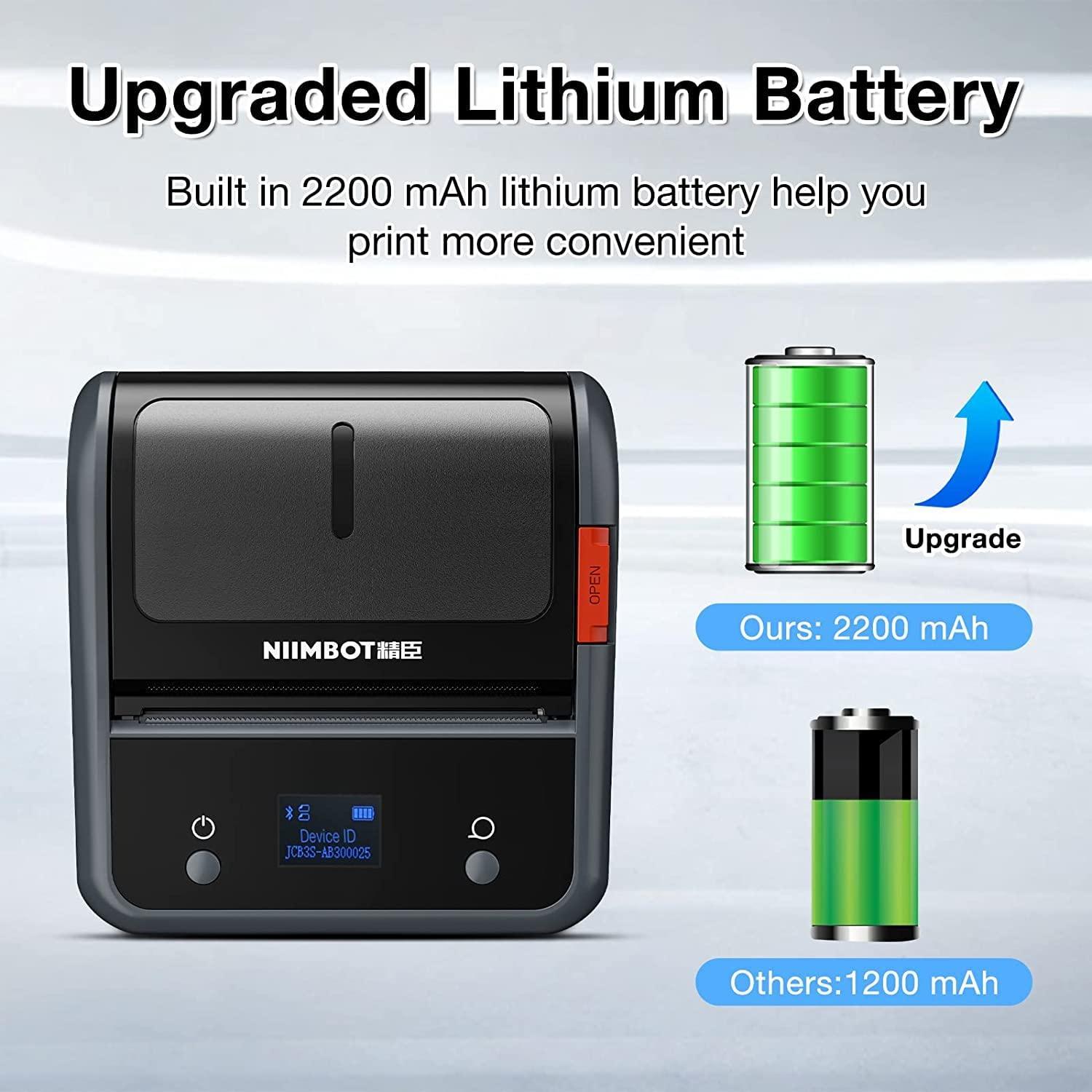 NIIMBOT B3S 3 Inch Label Printer with Tape - Streamline Your Labeling and Receipt PrintingPrinters & Accessories🖨️ Wide 3-Inch Format – Print larger labels, barcodes, and receipts with clarity and efficiency. 🎫 Inkless Thermal Technology – Cost-effectiv