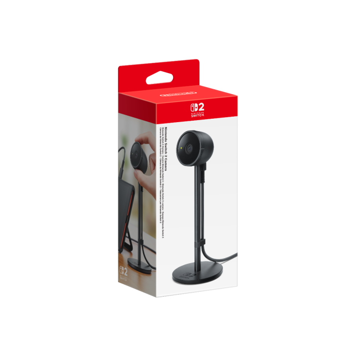 Nintendo Switch 2 CameraGaming Accessories📷 HD Camera Accessory – High-definition video for use with supported Nintendo Switch 2 features and games. 🎮 Perfect for Streaming & AR Games – Enhance your gameplay with face cam support or augmented reality in