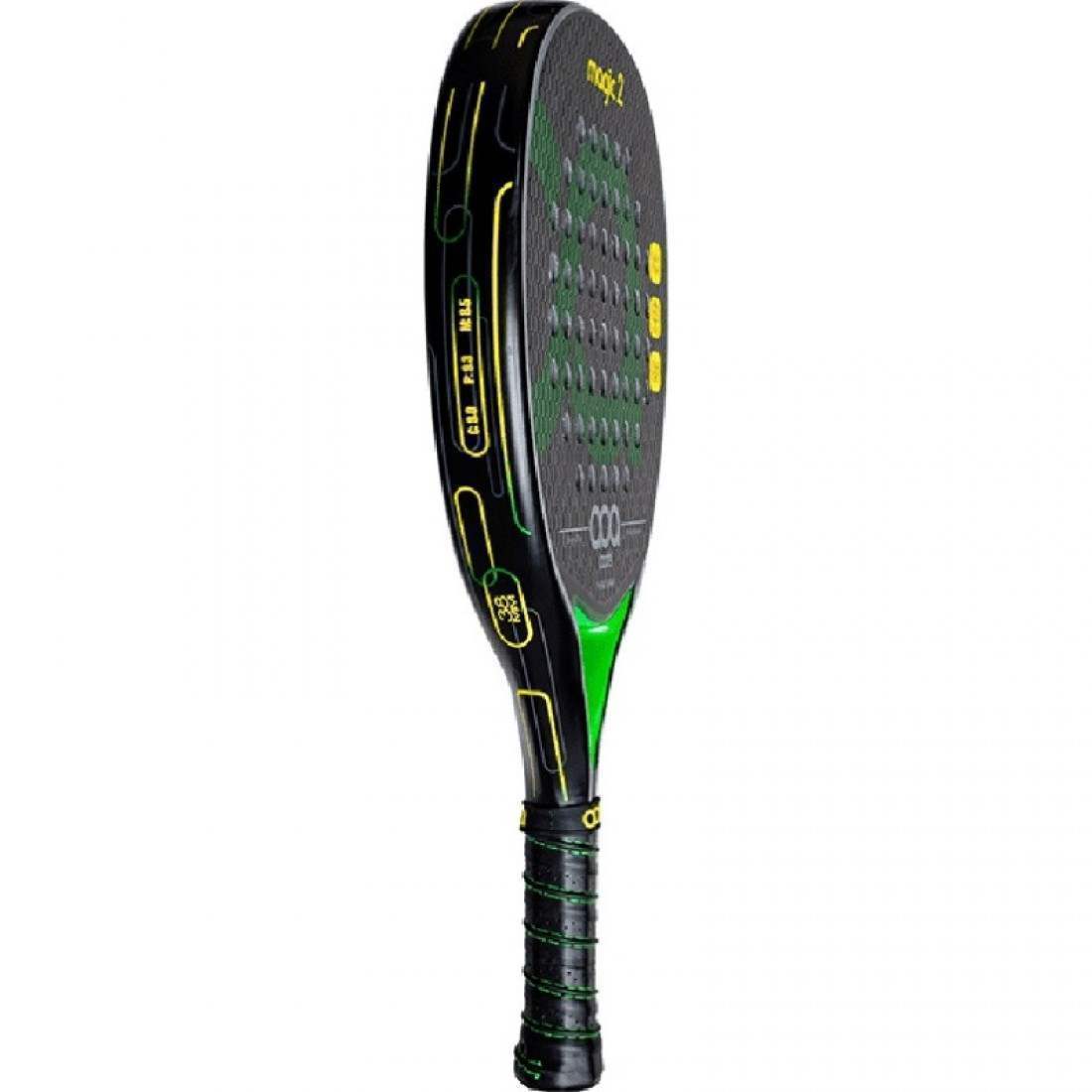 ACA Magic 2 Padel RacketEquipmentsExperience the magic of the ACA Magic 2 Padel Racket, meticulously engineered for players who demand excellence in every shot. Its hybrid shape and medium-high balance provide a versatile performance, allowing for powerfu