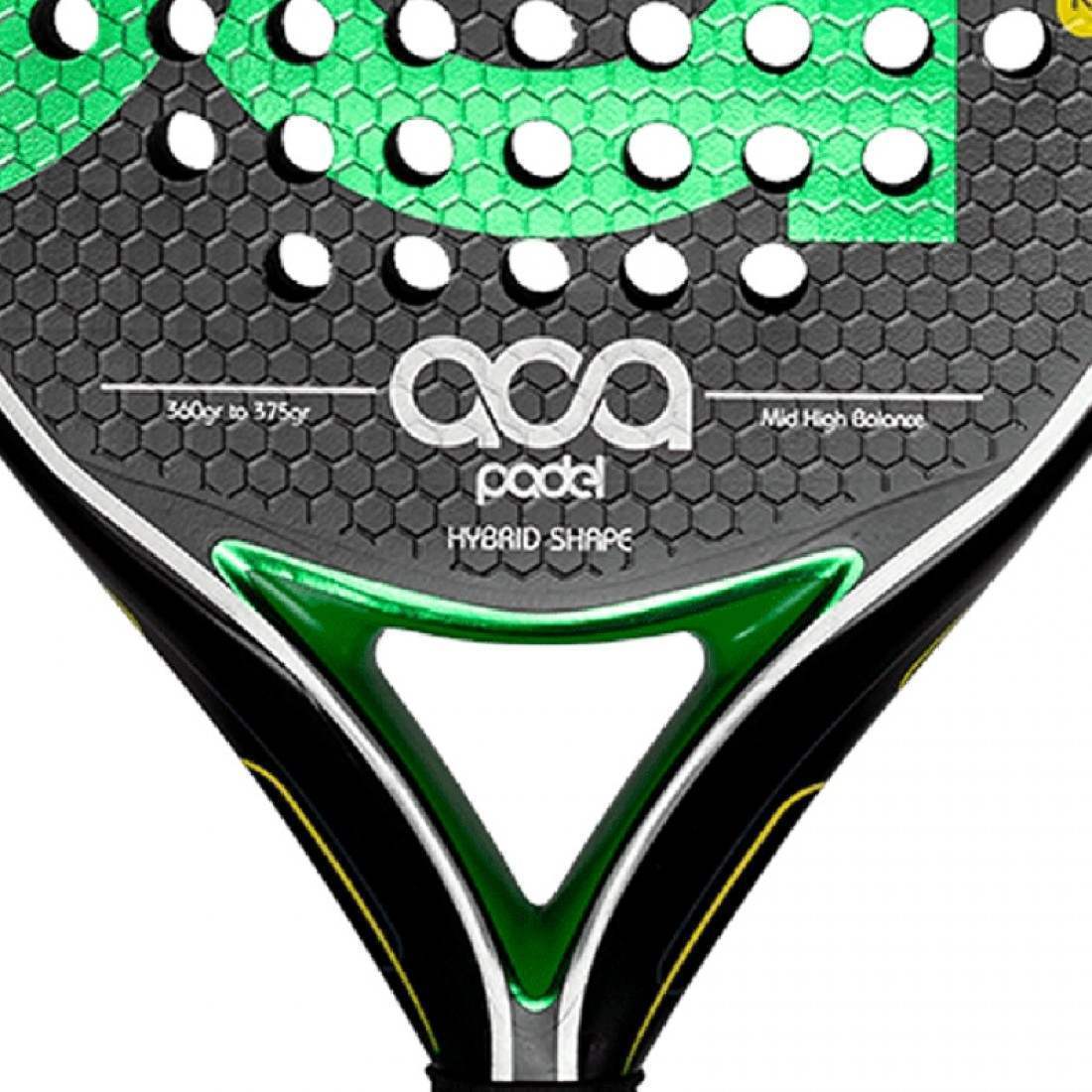 ACA Magic 2 Padel RacketEquipmentsExperience the magic of the ACA Magic 2 Padel Racket, meticulously engineered for players who demand excellence in every shot. Its hybrid shape and medium-high balance provide a versatile performance, allowing for powerfu