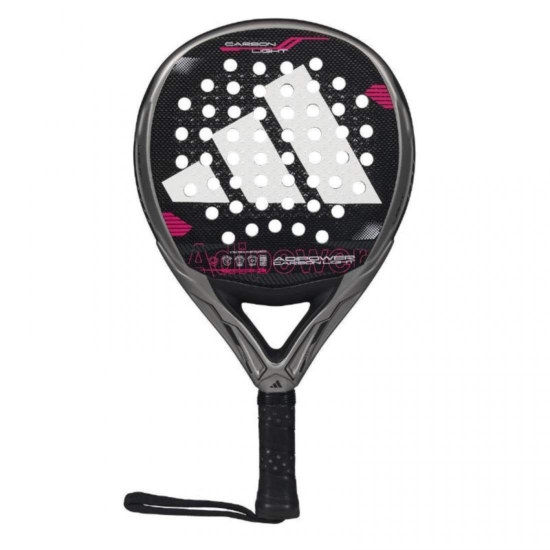 Adidas Adipower Carbon Light 2025 Padel RacketEquipmentsThe Adidas Adipower Carbon Light 2025 padel racket is engineered for advanced players seeking a blend of agility, control, and power. Its lightweight design and advanced technologies make it ideal fo