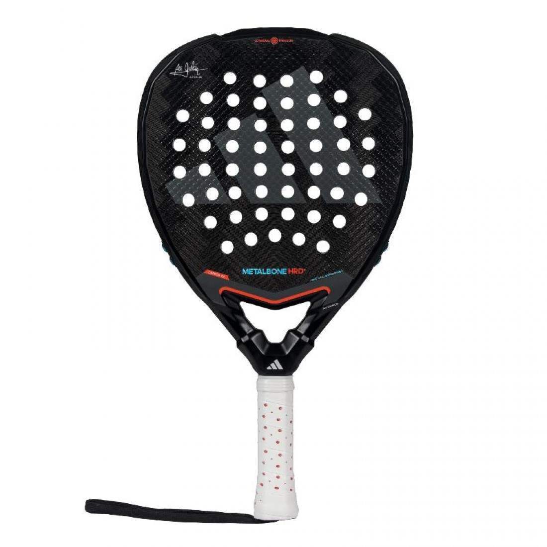 Adidas Metalbone HRD+ 3.4 2025 Padel RacketEquipmentsThe Adidas Metalbone HRD+ 3.4 2025 is a high-performance racket designed for offensive players who demand power and precision. Its diamond shape and high balance point provide explosive power, making it