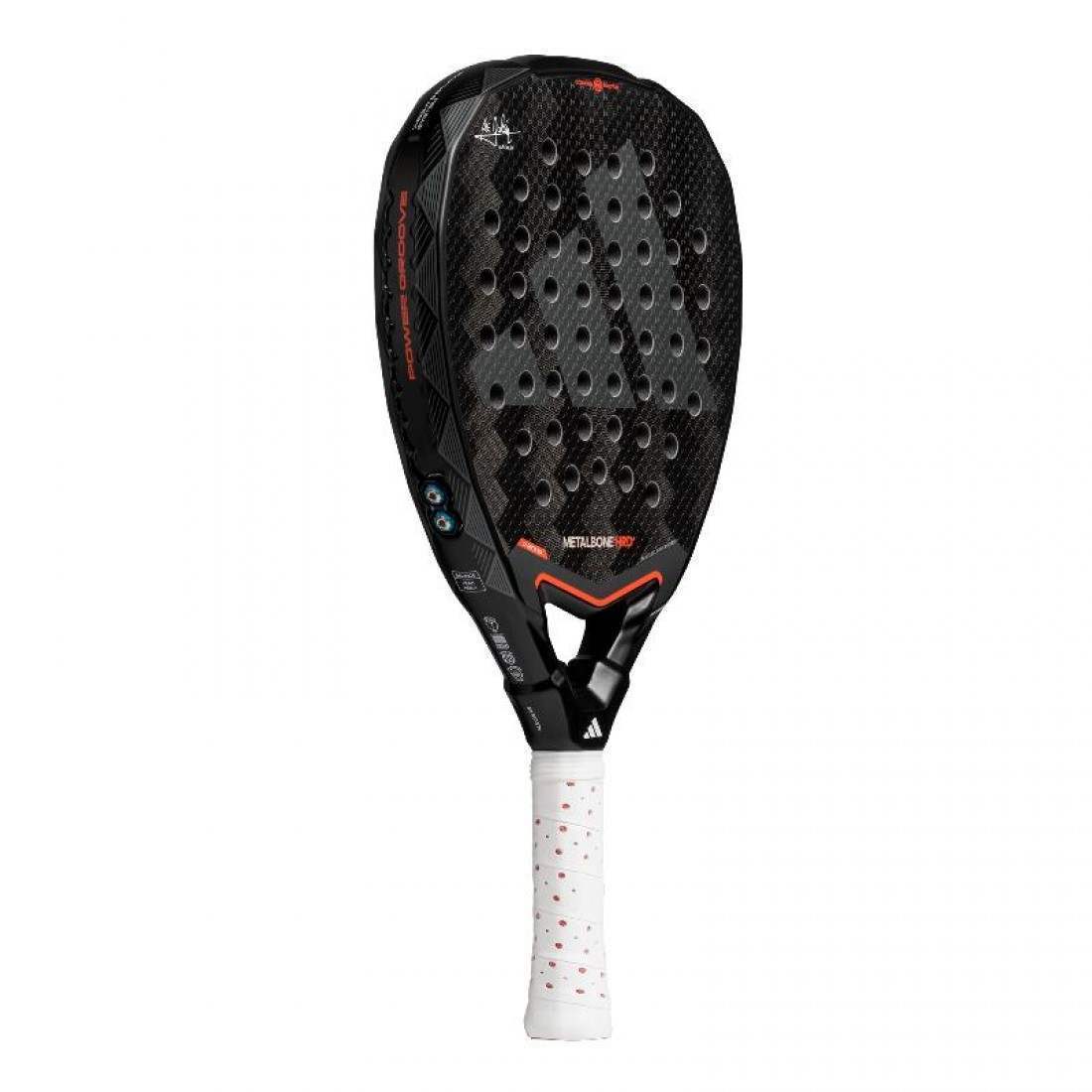 Adidas Metalbone HRD+ 3.4 2025 Padel RacketEquipmentsThe Adidas Metalbone HRD+ 3.4 2025 is a high-performance racket designed for offensive players who demand power and precision. Its diamond shape and high balance point provide explosive power, making it