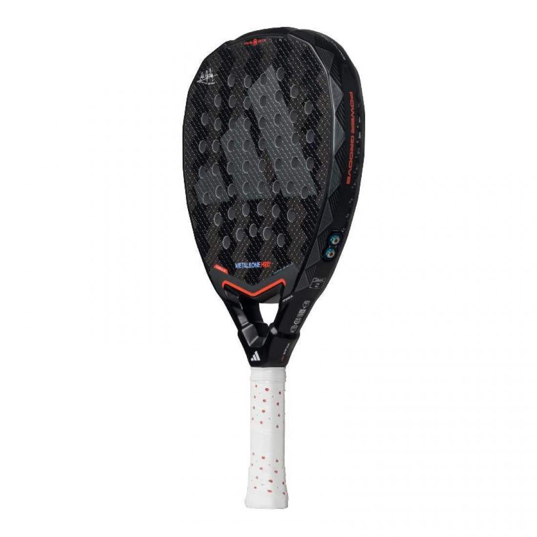 Adidas Metalbone HRD+ 3.4 2025 Padel RacketEquipmentsThe Adidas Metalbone HRD+ 3.4 2025 is a high-performance racket designed for offensive players who demand power and precision. Its diamond shape and high balance point provide explosive power, making it