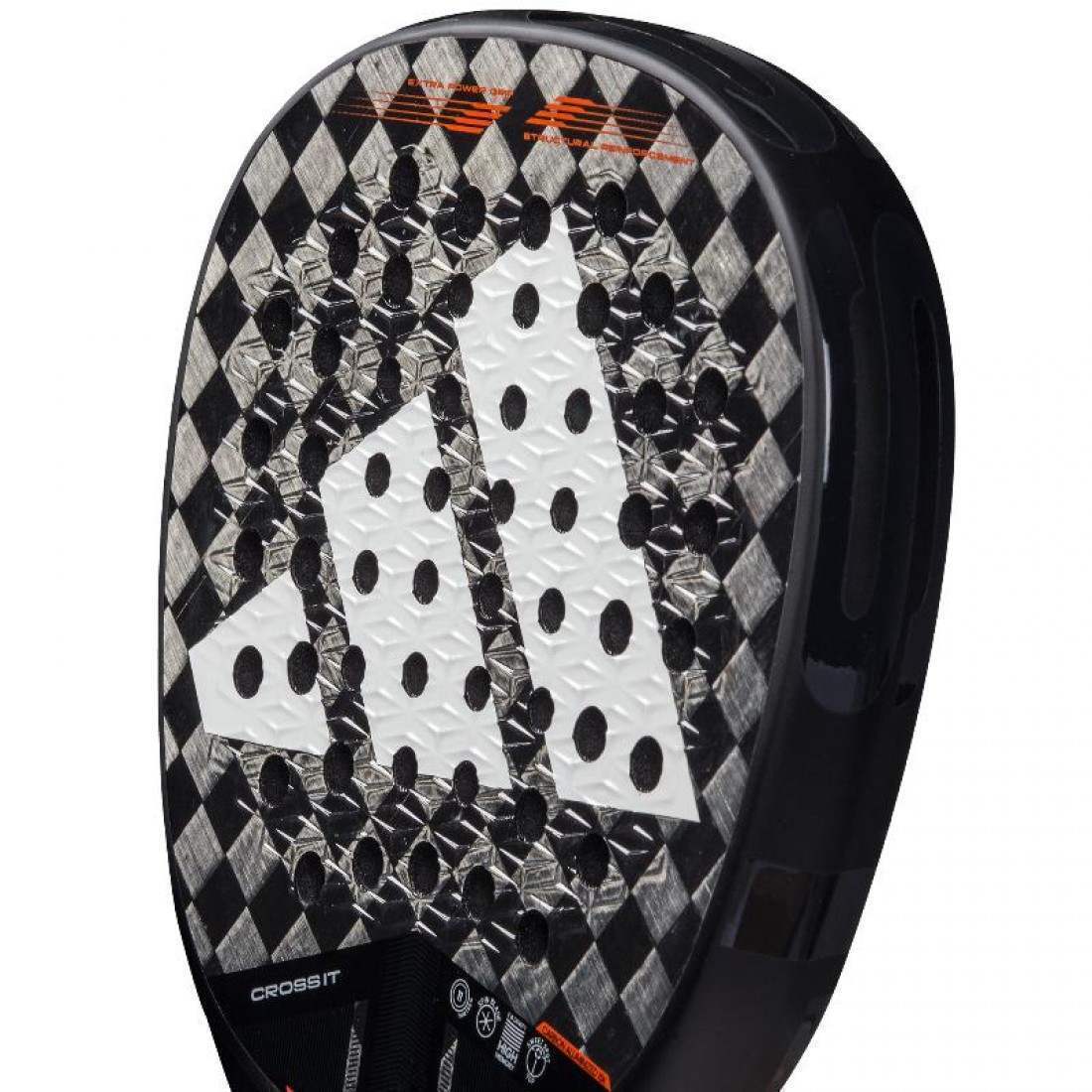 Adidas Cross It 3.4 2025 Padel RacketEquipmentsThe Adidas Cross It 3.4 2025 padel racket is engineered for players who demand both power and precision. Its teardrop shape provides a larger sweet spot, enhancing shot consistency. The medium balance ensures