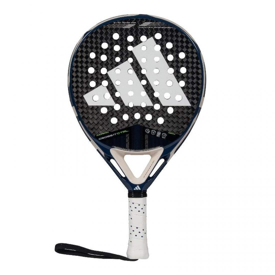 Adidas Cross It Carbon Control 3.4 2025 Padel RacketEquipmentsThe Adidas Cross It Carbon Control 3.4 2025 is a standout in the 2025 Adidas padel racket collection. Its round shape and weight optimised towards the grip provide exceptional control, making i