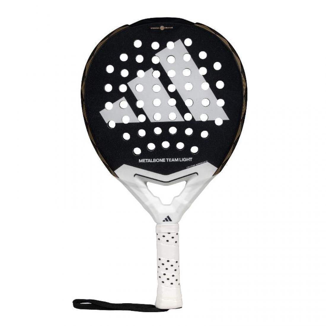 Adidas Metalbone Team Light 3.4 2025EquipmentsThe Adidas Metalbone Team Light 3.4 2025 is a high-performance padel racket designed for advanced players seeking exceptional control, maneuverability, and spin. Its lightweight construction and innovative tec