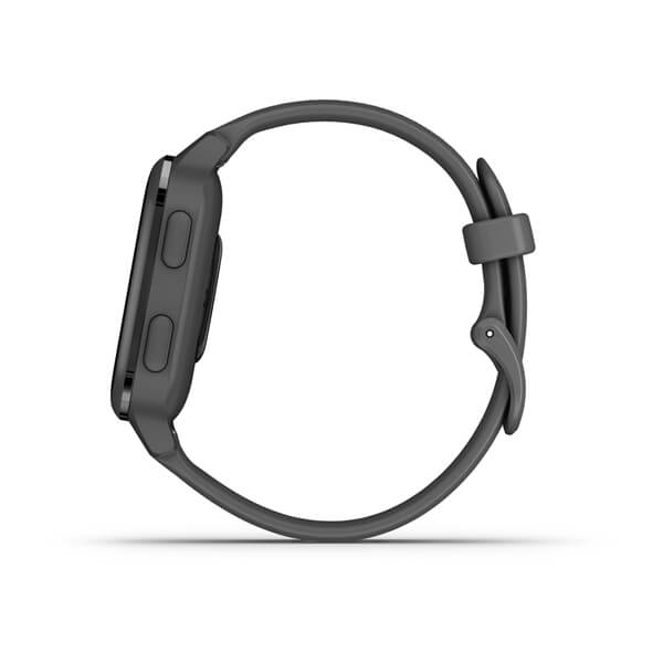 Garmin Venu Sq, Slate Aluminium Bezel With Shadow Grey Case And Silicone BandWearablesNOW IS THE PERFECT TIME TO MOVEFeaturing a bright colour display, the Venu Sq GPS smartwatch combines daily style with health monitoring and fitness features that inspir