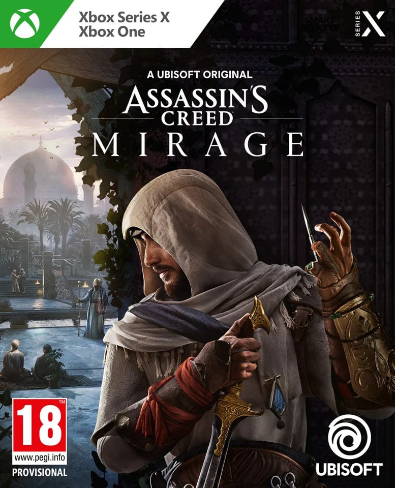 Assassin's Creed MirageVideo GamesIn Assassin's Creed Mirage, you are Basim, a cunning street thief with nightmarish visions seeking answers and justice. Join an ancient organisation and come to understand a new creed – one that will change Basim’s fate i