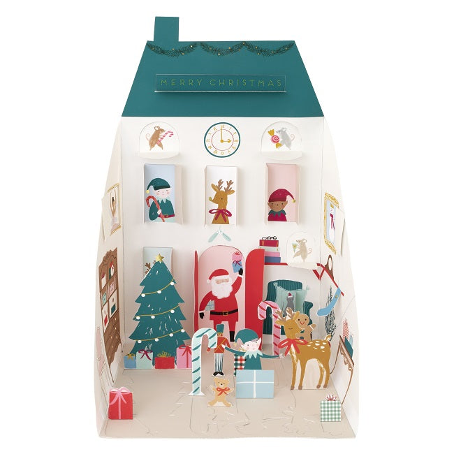 Santa’s House Pop Up Advent Calendar