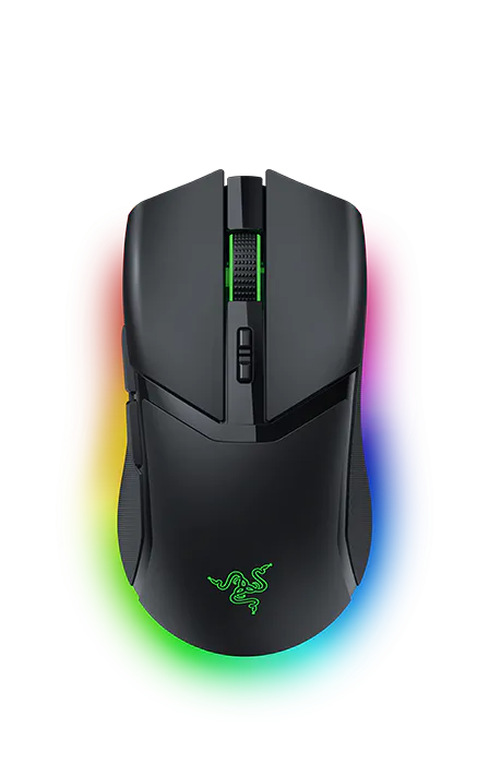 Razer Cobra Pro Chroma RGB Lightweight Wireless Gaming MouseGaming AccessoriesPERFECTED FOR PLAYCut the competition down to size and dazzle them all with the Razer Cobra Pro—a wireless gaming mouse powered by Razer Chroma RGB. Featuring Razer HyperSpeed W