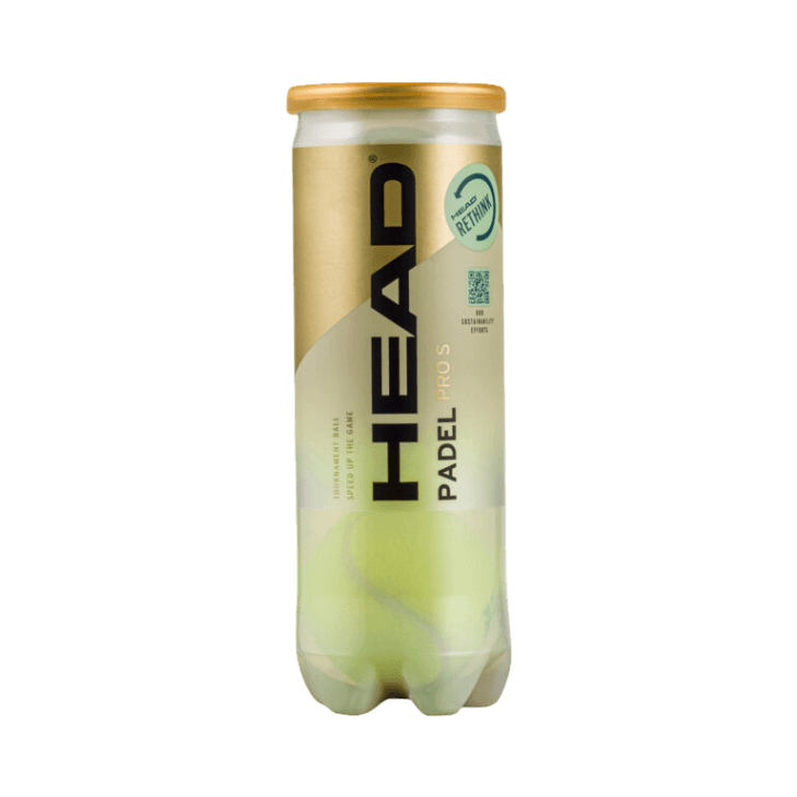 Head Pro S 3 Padel Balls Single CanEquipmentsLooking for extra speed and excitement on the padel court? The HEAD PADEL PRO S allows for much faster play. With its excellent hardness and rebound, it is easier to smash this tournament ball out of the court.