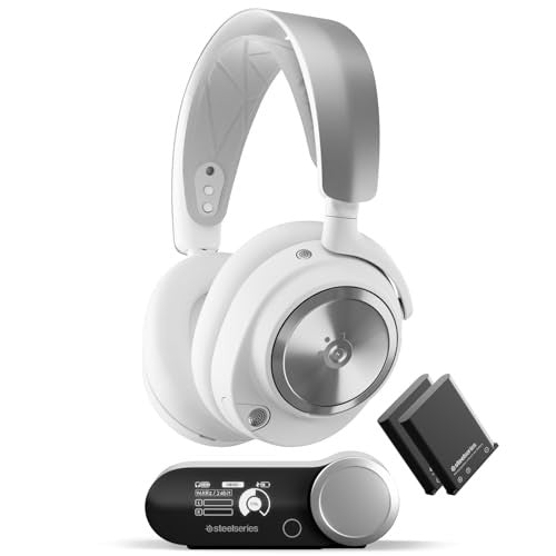 SteelSeries Arctis Nova Pro Omni Wireless Gaming Headset – White