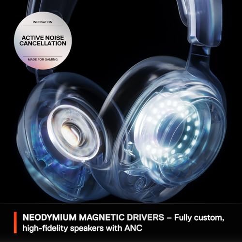 SteelSeries Arctis Nova Pro Omni Wireless Gaming Headset – White