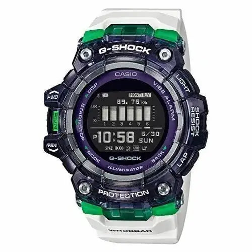 Casio G-Shock GBD-100SM-1A7DR Digital Sports Watch – Bluetooth, Step Tracker, Shock Resistant | LetsTango UAEJewelleryElevate your training with the Casio G-Shock GBD-100SM-1A7DR – a feature-packed digital sports watch designed for performance and durabil