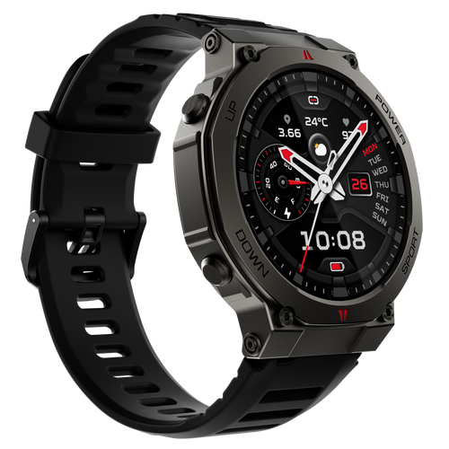 Black Shark GS3 Ultra Smartwatch – Rugged AMOLED Display, Dual-Band GPS, 160+ Sports Modes, 18-Day Battery