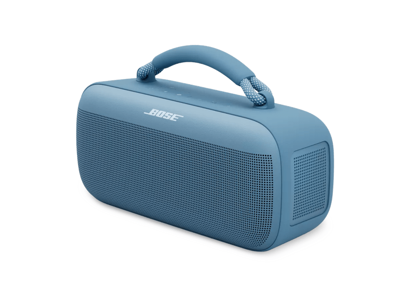 Bose Soundlink Max Portable SpeakerAudio & VideoIntroducing SoundLink Max Speaker. Epic stereo sound and deep bass turn good times to the max, letting you feel the music from your head to your toes. And with its compact design and removable handle, you ca
