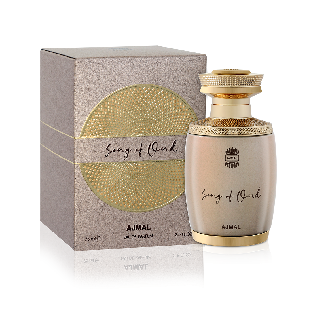Ajmal Perfumes Song Of Oudh For Men And Women - 75mlPerfumes & FragrancesA flowing melody in the fragrance Song of Oud Ajmal Perfume is a timeless perfume that's a confluence of the past and future. Citrusy, Fruity, and Spicy on the top with bergamot, app