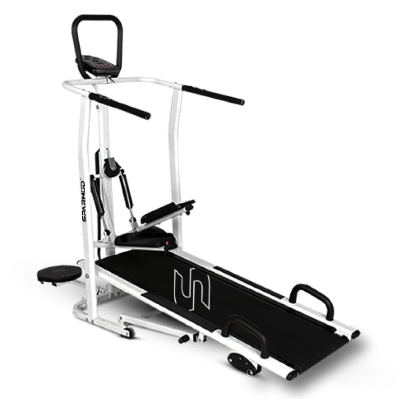 Sparnod STH-600 (Manual) Multiple Features Console Workout Treadmill
