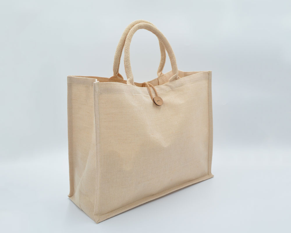 Eco Greeni Laminated Juco Bag 42W X 33H - 100 PcsSustainable LivingJUCO bags are made from a unique blend of very strong jute and fine cotton which make these bags strong and durable. The sleek surface provides the perfect background for your branding pur