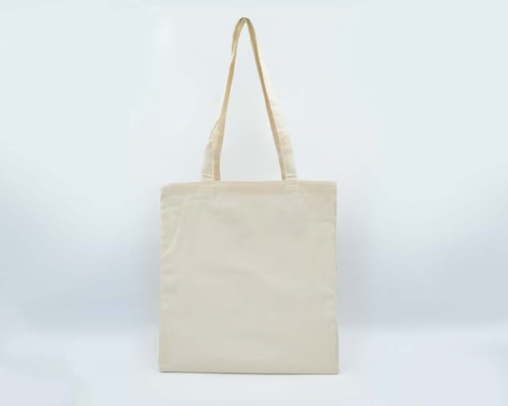 Eco Greeni Cotton Bag 140gsm, 38W X 42H cm - 100 PcsSustainable LivingThese bags are strong and durable making them ideal for various purposes. It provides a good balance between sturdiness and flexibility. The cotton material offers breathability which i