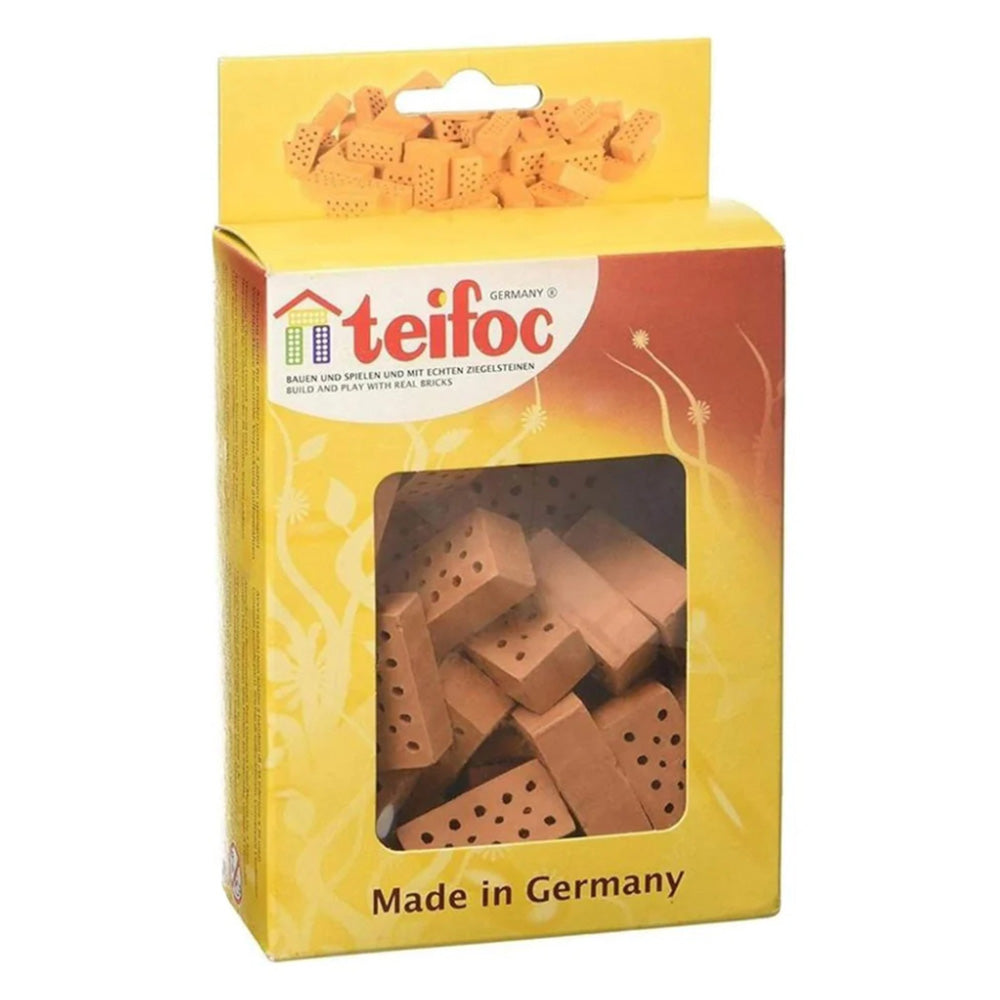 Teifoc Brick redBuild an ordinary house, a castle or a skyscraper ? teifoc building bricks offer young and old a real building experience.