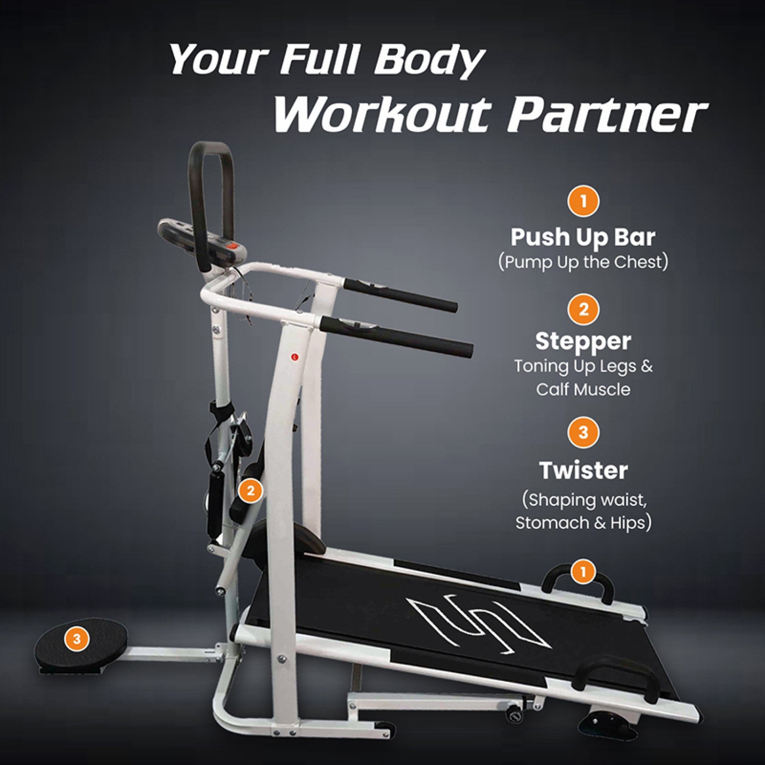 Multifunctional workout machine - Sparnod STH-600