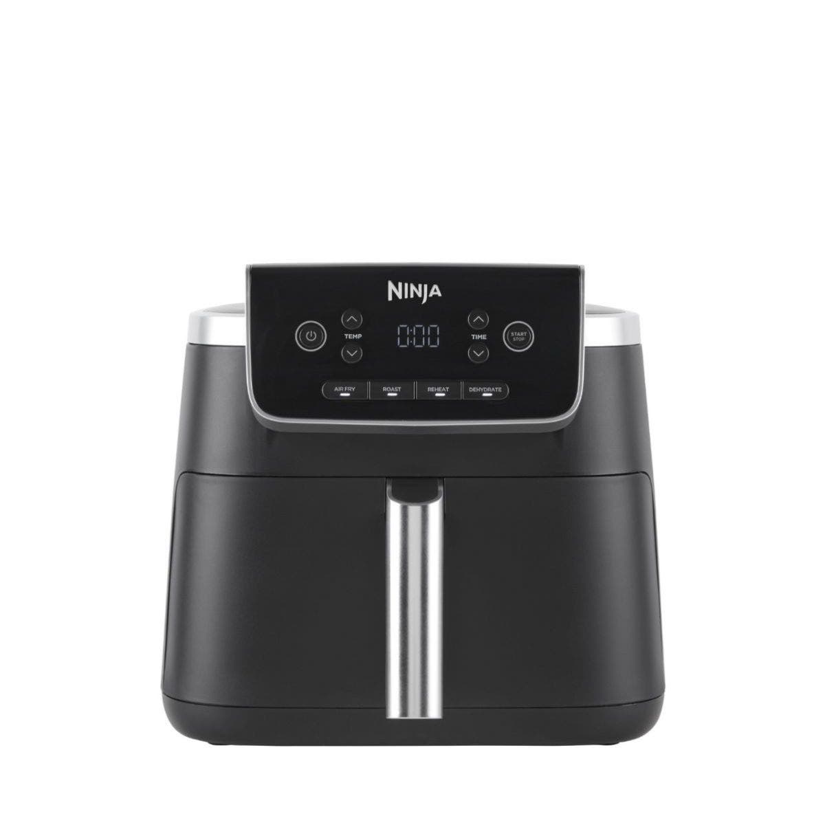 Ninja Air Fryer Pro 4L AF140ME 4-in-1 Single Non-Stick Drawer 1500W - BlackKitchen AppliancesSingle-drawer air fryer fits a whole 1kg chicken: best for 1-2 people Healthier frying: up to 75% less fat than traditional frying methods 4 cooking functions: Ai
