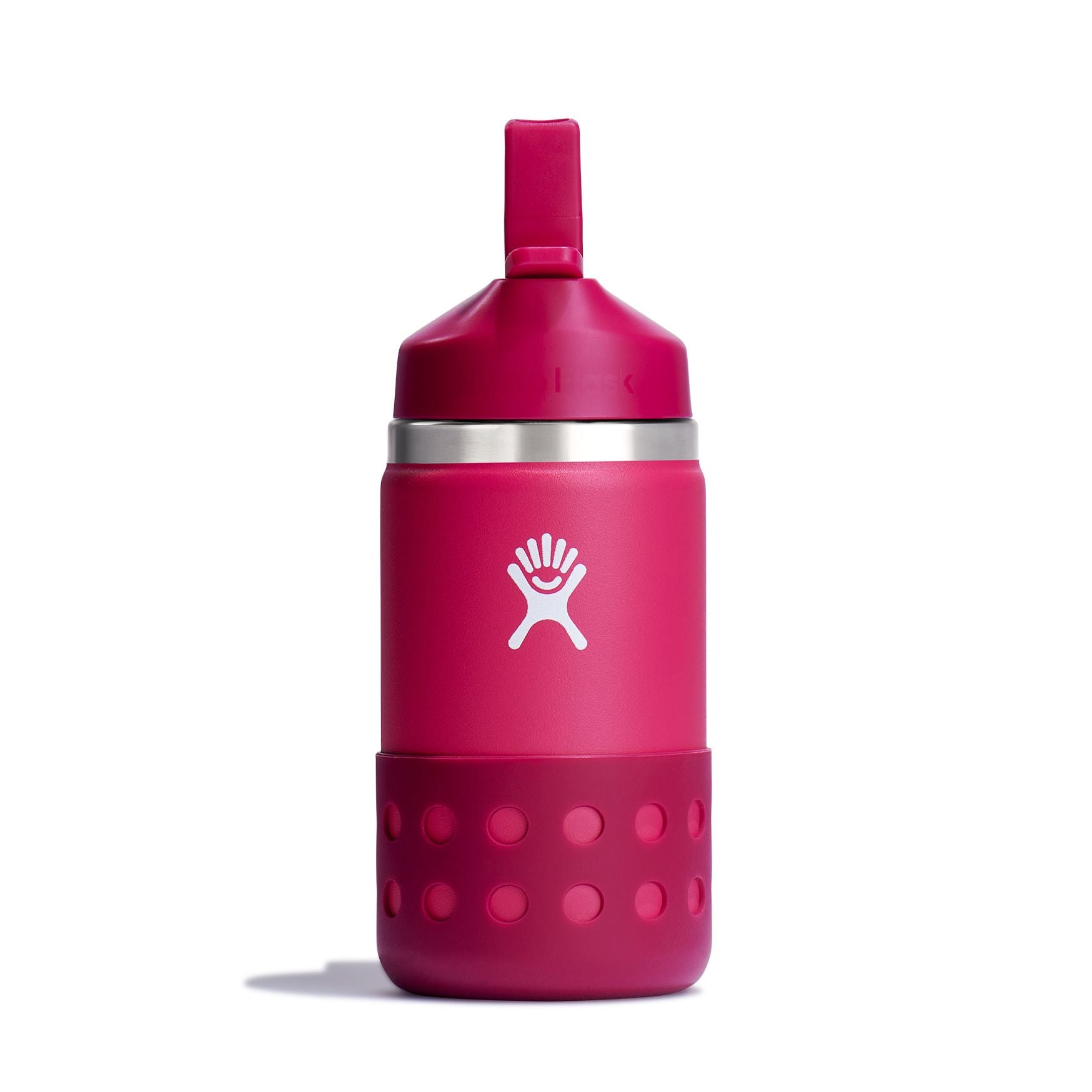 Hydro Flask Kids Bottle Wide Mouth 350mlInsulated stainless steel water bottle for kids.The kid’s 12 oz stainless steel water bottle is the perfect insulated bottle for school, family hikes and everyday hydration. The straw cap makes sipping easy, and the
