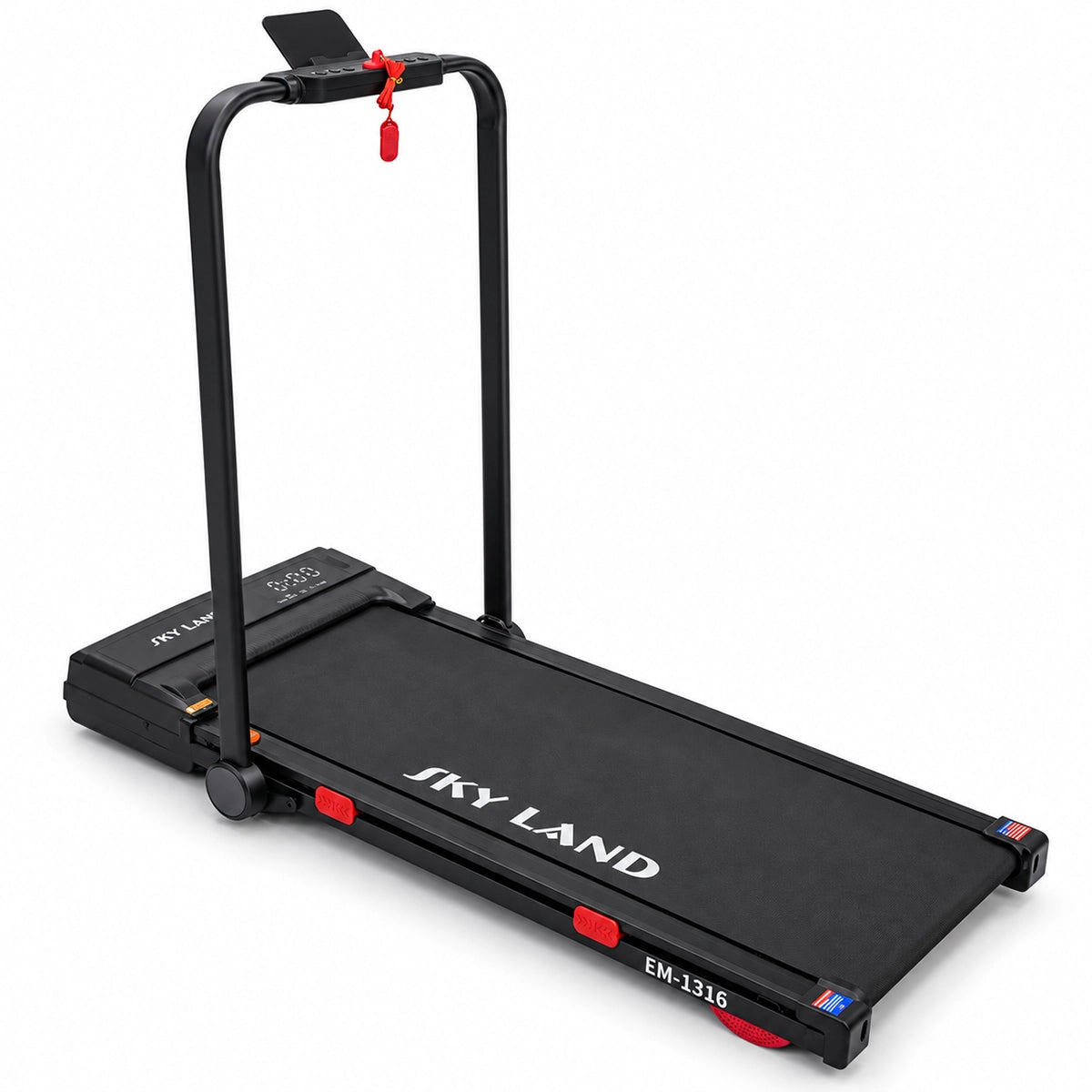SKY LAND Walking Pad Treadmill EM-1316 | 15-Level Auto Incline Walking & Running Machine