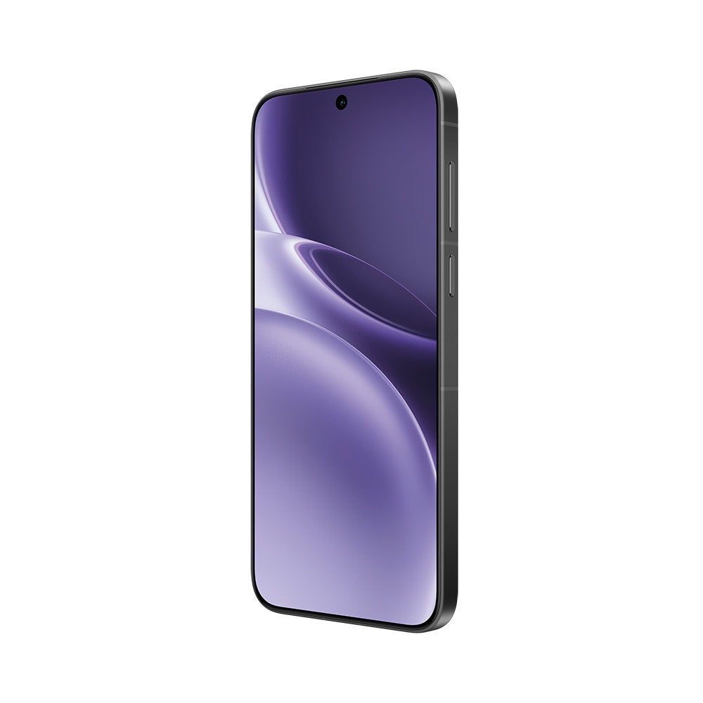 Vivo X300 Pro display front view - Phantom Black