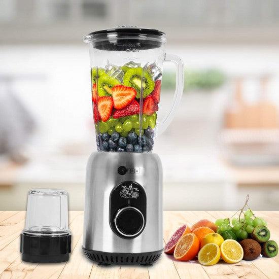 5 in 1 Blender and Food Processor Combo for Kitchen, Small Electric Food  Chopper for Meat and Vegetable, 350W High Speed Blenders with 2 Speeds and  Pulse for Smoothies and Shakes 