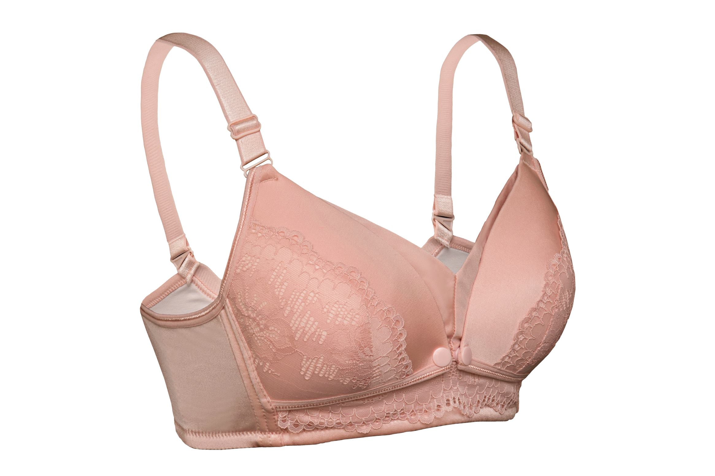 Okus - Full Cup Nursing BraNursing & FeedingUltra Comfort Maternity and Nursing bra, giving breastfeeding moms much needed structural support without an underwire. Cotton Inner lining & 4 rows back closure.It has cups with flaps that can be easily opened