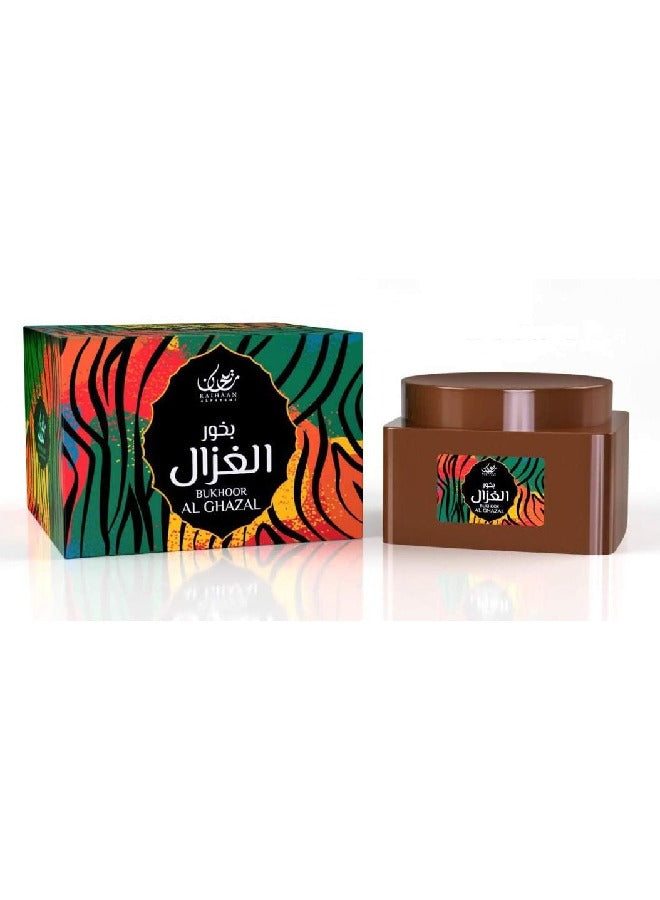 Al Ghazal Ultimate Bundle Offer - 350ml Air Freshener | 70gm Bakhoor | 25gm Oud MuattarHome Environment3pcs Gift Set - "Al Ghazal" 350ml Air Freshener Al Ghazal - Concentrated Air Freshener that give you the feel of Arabic. With the musky, oriental woody