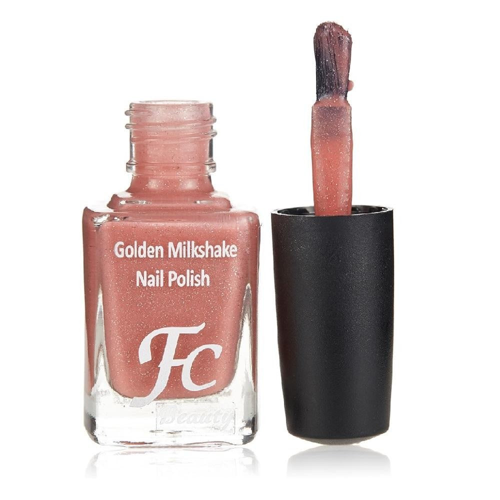 FC Beauty Golden Milk Shake 03 Nail PolishMake-UpGolden Milk Shake Nail Polish by FC Beauty The special nail polish formula provides nails with an incredibly long-lasting manicure and an amazing sparkly matt finish. The innovative color technology offers