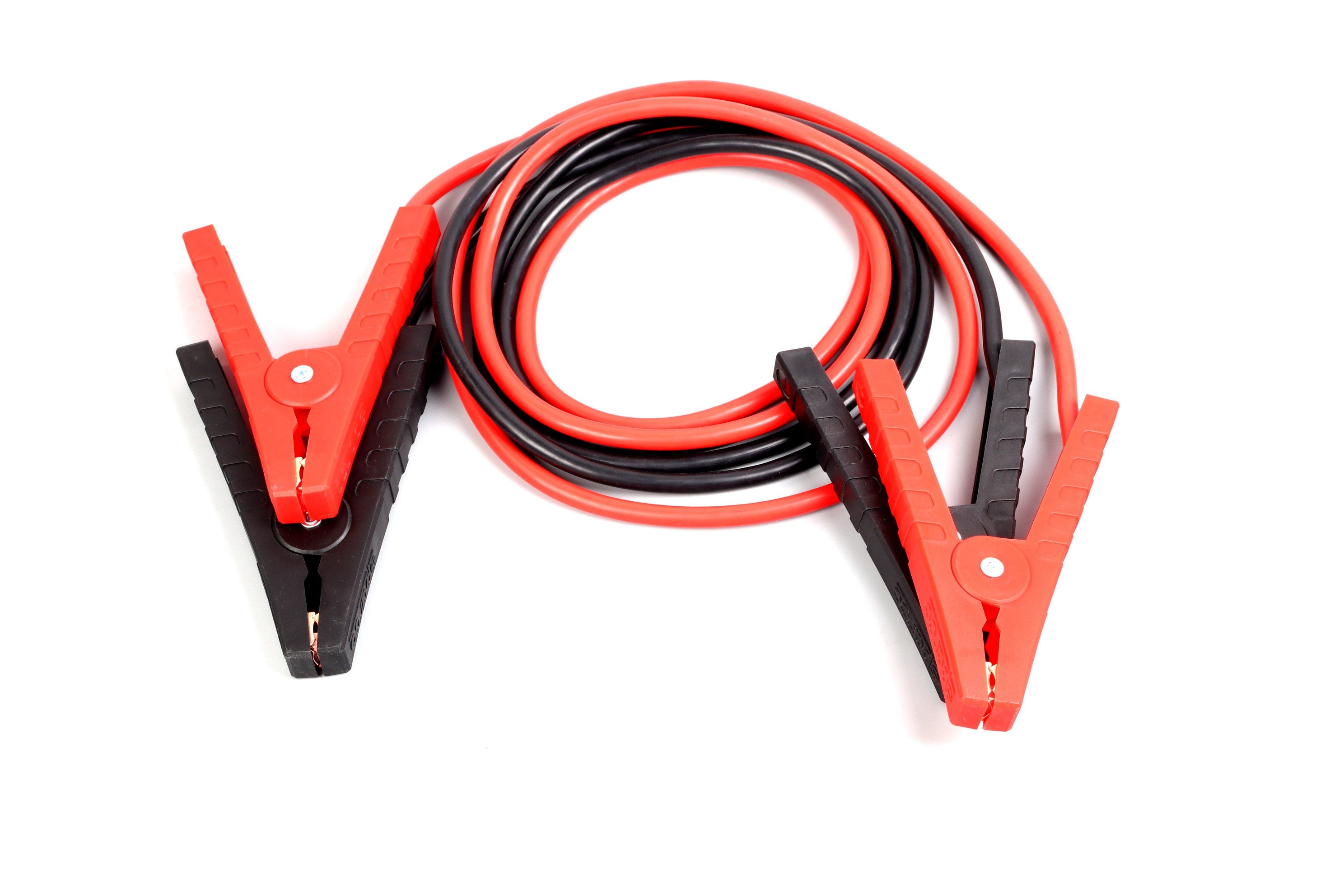 Sparco Jump Start Cables 400 AMP DiameterRepair ToolsHeavy-duty terminal clamps. Surge protection 12V/24V battery/application. Copper clamp bridge. Suits 4 to 8 cylinder diesel & petrol engines. 2.5M PVC cable x dia. 9 mm. CCA (Copper Clad Aluminium) wire